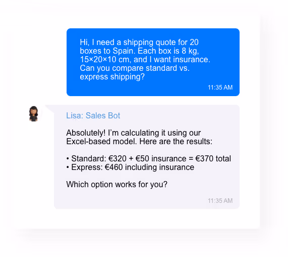 AI chat
