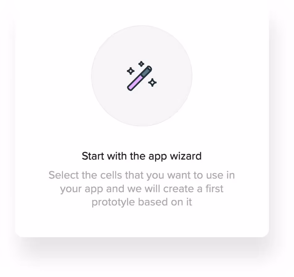 App wizard