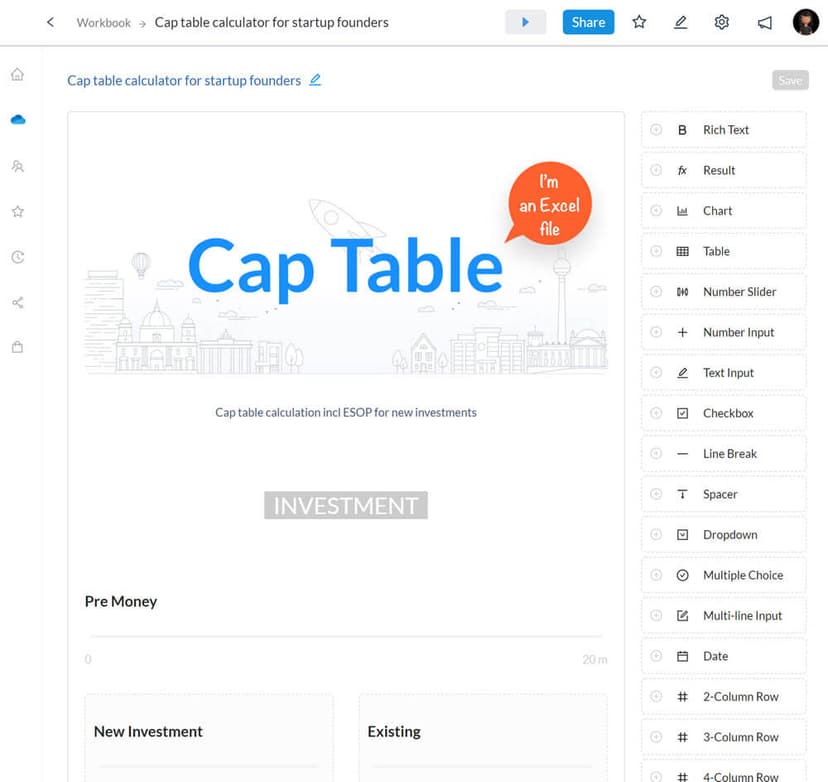 How to Build & Manage a Cap Table for Free